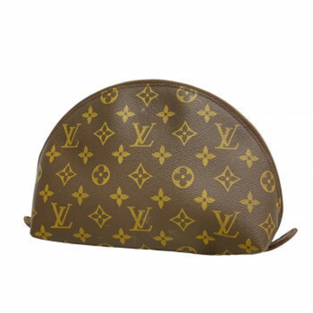 Louis Vuitton Monogram Trousse Mironde Pouch Brown